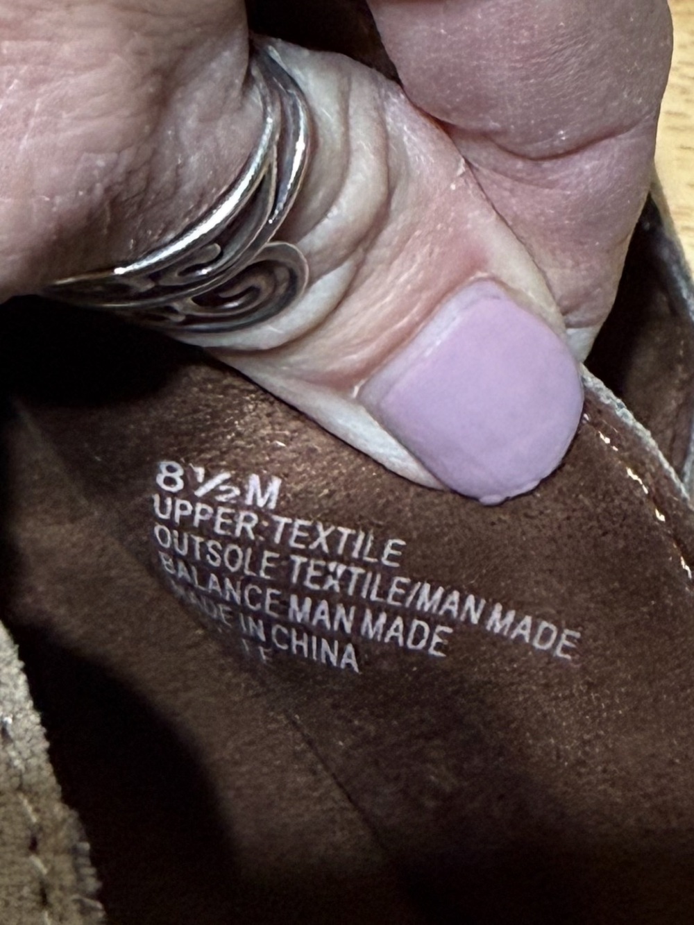 Faux suede  Buckle Slip-On Clogs - Picture 5 of 5